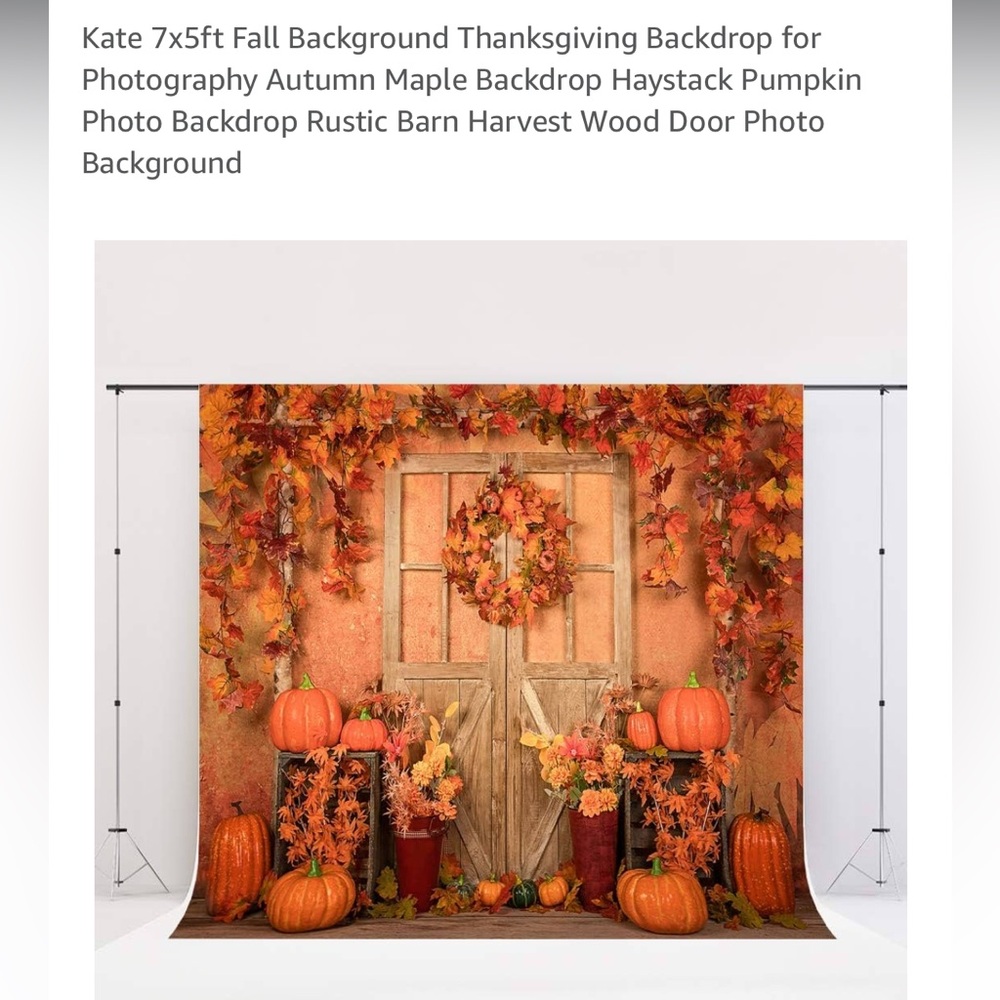 Kate Autumn Fall backdrop 7x5 photography